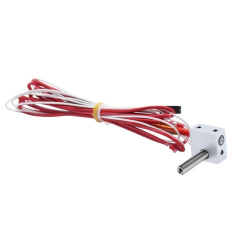 3D Printer MK8 Assembled Extruder Hotend 1.75mm to 0.4mm Nozzle Heating Block G