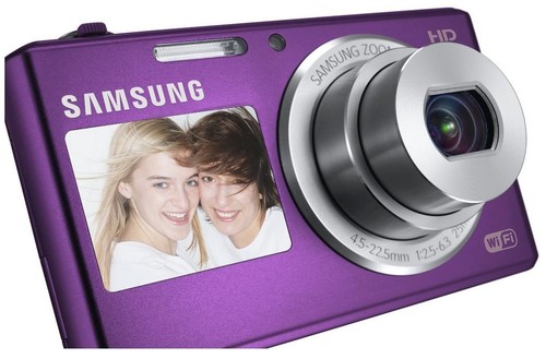 Samsung DV150F digital camera 16MP Time Lapse 5x optical zoom Auto Focus Purple - Picture 8 of 17