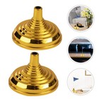 20Pcs Mini Flag Holder Stands Small Flags Stand Office Desk Flag Holder Stands