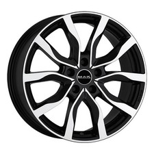 LLANTAS MAK HIGHLANDS PARA NISSAN ALMERA TINO 8X18 5X114,3 BLACK MIRROR 0SH