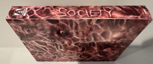 Society Arrow Limited Edition Blu-Ray DVD Textured Slipcase Book Body Horror - Picture 3 of 11