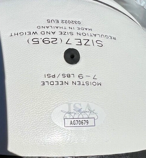 ROY WILLIAMS ASSINADO NIKE NORTH CAROLINA ALCATRÃO SALTOS LOGOTIPO BASQUETE UNC JSA - Imagem 3 de 4