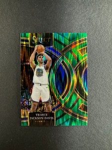 Trayce Jackson-Davis 2023-24 Panini Select Premier Rookie Shock Green RC #117