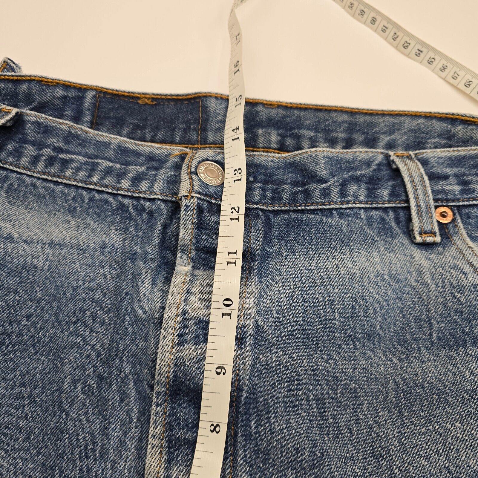 VTG Levis 501 xx Jeans Men Size 42X26 Button Fly … - image 20