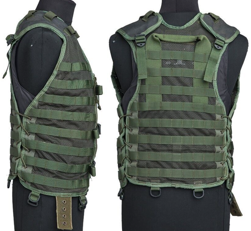 Chaleco De Combat Verde Transeúntes Molle Ejército Holandés Modular Dutch - Imagen 2 de 2