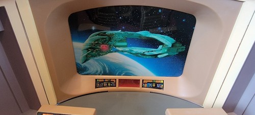 1993 Star Trek Next Generation Enterprise Bridge Playset with Box, Tested ! - Picture 14 of 16