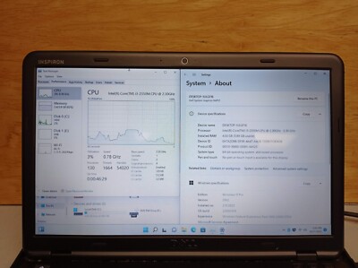 Dell Inspiron 14z-N411z Core i3-2350M 2.3 GHz 4GB RAM 500GB