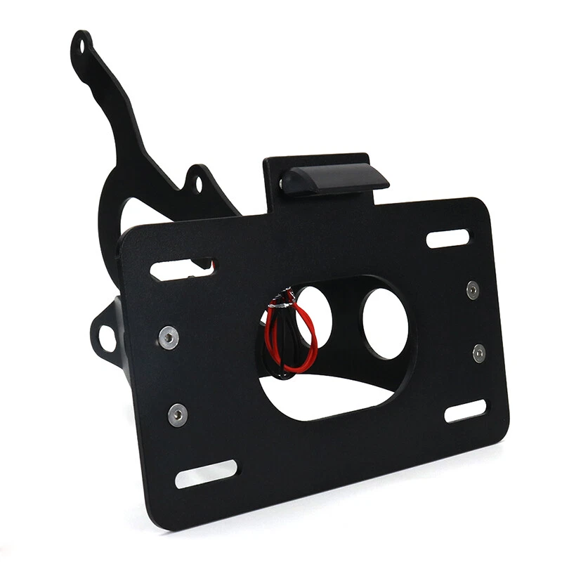 Soporte de matrícula lateral apto para Kawasaki VN800/Vulcan 800 95-06 Foto 3 de 4