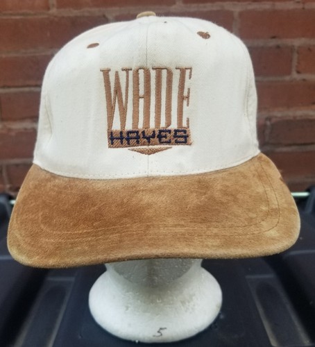 VTG Wade Hayes Cap Hat Beige Brown Mens Adjustable Embroidered Country Music - Picture 2 of 7