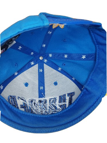 OKC Oklahoma City Thunder Mütze Adidas NBA Snapback blau mit gelbem Besatz Design - Bild 8 von 10