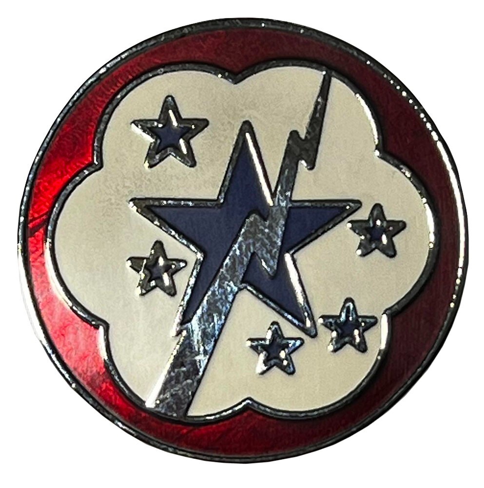 LIGHTNING PATCH LIGHT BLUE SMALL LIGHTNING PATCH LIGHT BLUE SMALL