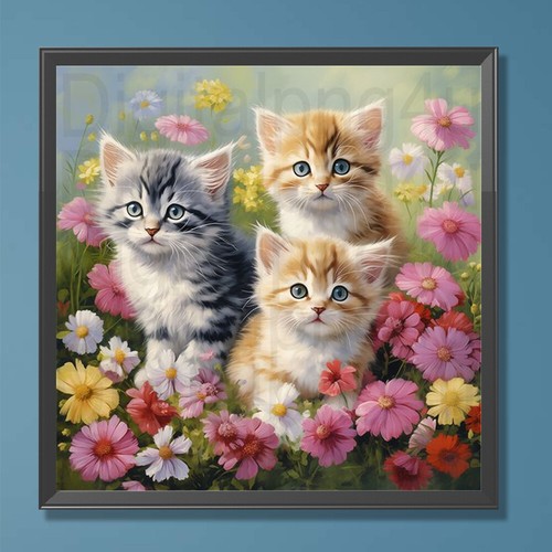 5D DIY Full Round Drill Diamond Painting Elk Animal Kit Home Decor Art Craft DIY - Picture 31 of 204