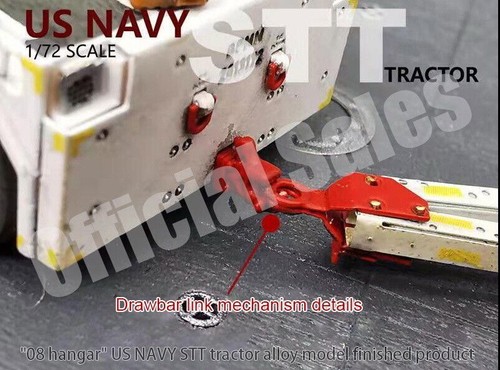 Portaaviones de la Marina de los Estados Unidos Aviones de combate Tractor Modelo de servicio terrestre Escala 1/72 - Imagen 10 de 12