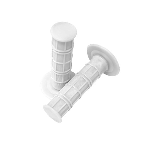 White Rubber Twist Throttle Handle Hand Grips ATV YCF Pit Dirt Bike Moto Cross - Picture 7 of 7