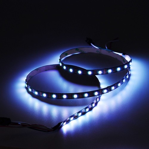 WS2812B ws2812 IC 5050 RGB 5V Full color Addressable Strip Pixel light 144 LED/M - Picture 9 of 12