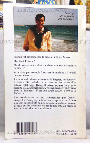 FRANCK OU LE SIDA VAINCU PAR L'ESPÉRANCE, DANIEL-ANGE, LE SARMENT FAYARD, 1989 - Picture 2 of 17