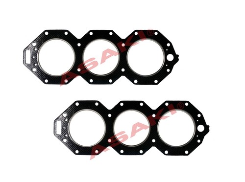 For OMC Johnson Evinrude 200-225 HP V6 Gasket 333670 334726 18-3839 34590 X2 PCS - Foto 2 di 7