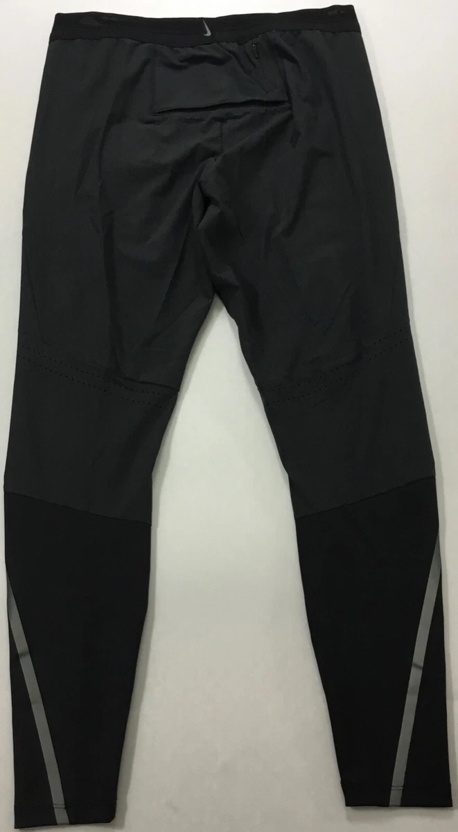 Nike Men 28 Swift Running Pants BV4809 Black 010 Size L