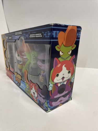 Orologio TARGET ESCLUSIVO Yo Kai Jibanyan Roughraff Baddinyan Confezione da 3 Medaglie 5" - Foto 7 di 12