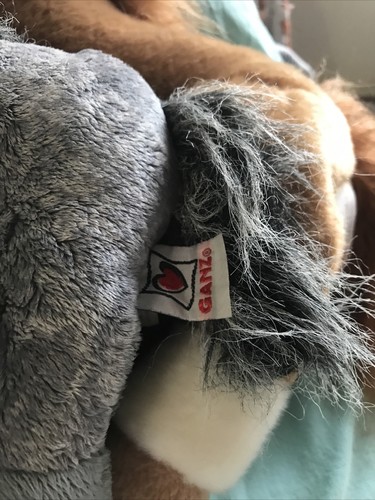 Mommy And Baby Horse Ganz Webkinz Grey Arabian Horse And Wells Fargo Mack 2012 - Picture 10 of 12