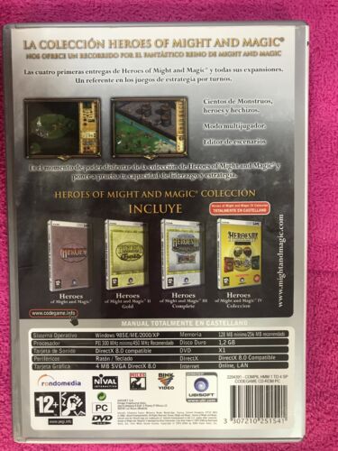 Heroes Of Might And Magic Sammlung PC DVD Spiel Codegame Ubisoft AM - Bild 3 von 5
