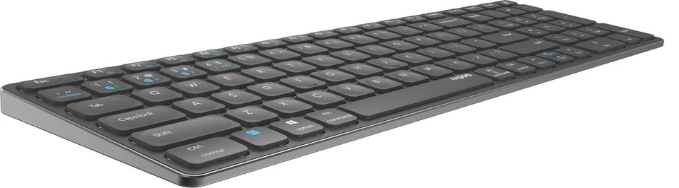 Rapoo E9700M Keyboard Dual Wireless BT + RF Aluminium Dark Grey DE