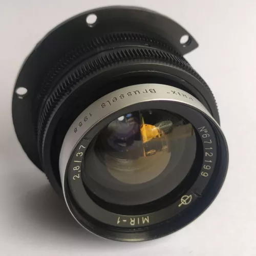 Mir-1 37mm F/2.8 Grand Prix Brussele 1958 USSR Lens !! Technical !!