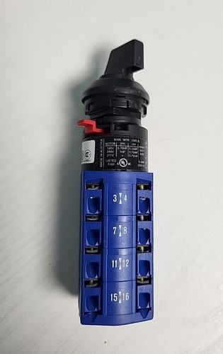 Kraus & Naimer CG4 Drehschalter A334 10A 4P 2 Positionen AC-1 UK Verkäufer - Bild 5 von 8