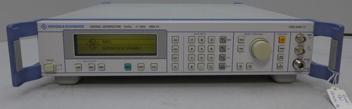 Sml01 Rohde & Schwarz SML01 Signal Generator 9 kHz to 1.1 GHz Working #1 | eBay