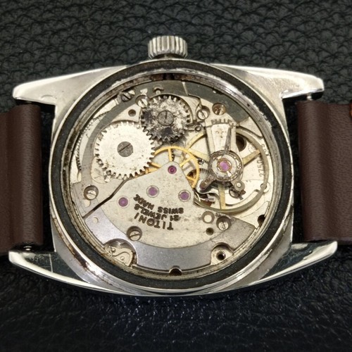 TITONI AIRMASTER TITOFLEX HAND-WINDING SWISS MENS ORIGINAL DIAL WATCH a430372-a - Picture 9 of 9