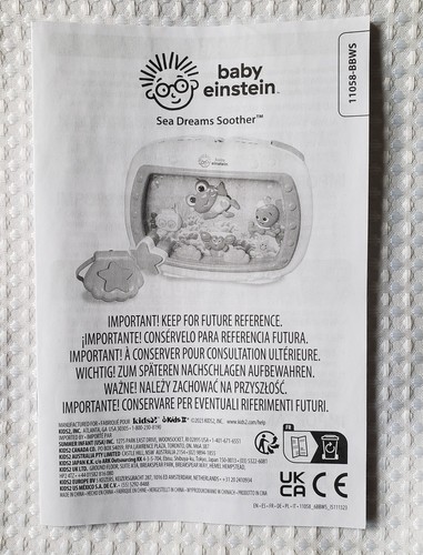 Baby Einstein Sea Dreams chupete musical cuna juguete y máquina de sonido - Imagen 3 de 4