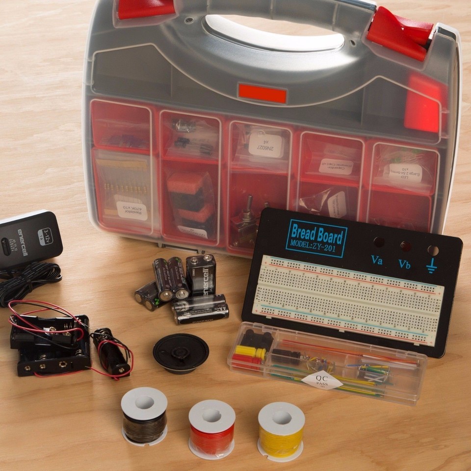 RadioShack Make:it Component Kit 1 Pack for Make: Electronics 1st ...