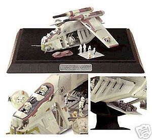 Código 3 Star Wars: la cañonera República de edición limitada Estatua De Metal Código 3 Star Wars: la cañonera República de edición limitada Estatua De Metal