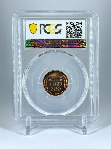 PR62RD 1958 RED LINCOLN PENNY PCGS GRADED 1C PROOF COIN LIBERTY PR62 RD ONE CENT - Picture 2 of 2
