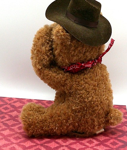 Peek-A-Boo Dan Dee Collectors Talking Bear, Arms Move, Toy Bear, - Picture 5 of 5