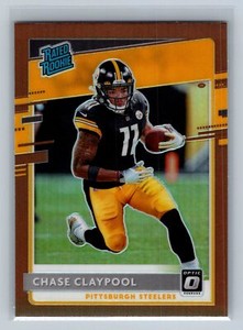 2020 Donruss Optic Chase Claypool Bronze #177 Pittsburgh Steelers