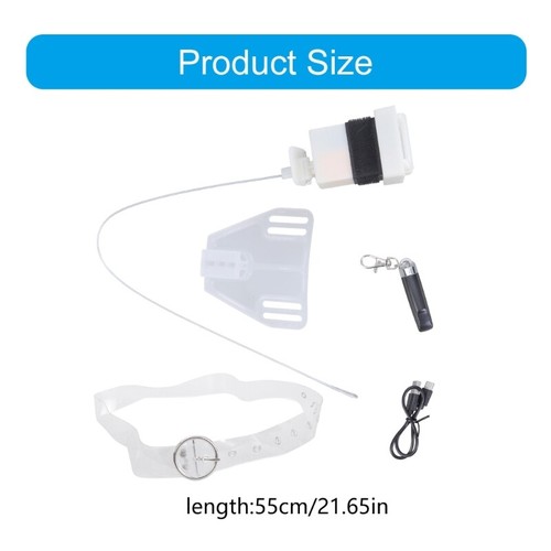 Electric Tail Skeleton Halloween Cosplay Party Costumes DIY Fursuit Tail Gifts - Picture 8 of 8