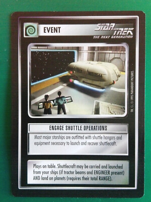 Star Trek CCG (Alternate Universe) Event - Engage Shuttle Operations (uncommon)