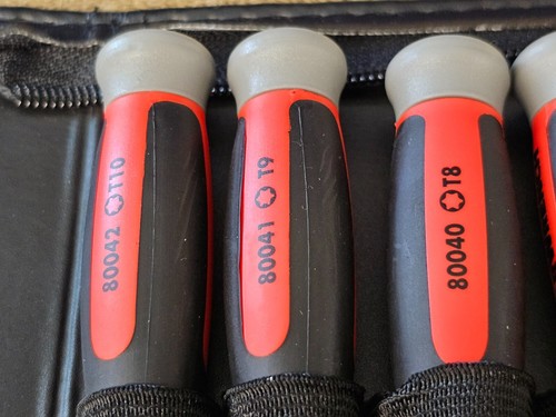 Gearwrench Mini Screwdriver Set Precision Torq Torx Slotted Phillips Straight - Picture 7 of 17