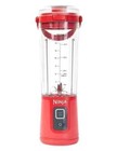 Ninja Blast 18oz Portable Blender with Flat Lid and Blade Cover-Pink Punch-NEW