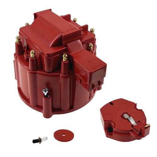 Kit de rotor de tapa de distribuidor grande Red HEI para Chevy GM SBC BBC 305 327 350 396 454 - Imagen 3 de 6