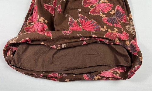 Gap Kids Girls Size Small 6/7 Summer Sleeveless Brown Butterfly Dress - Picture 9 of 14