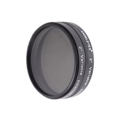 Lente de filtro polarizador variable de 1,25""/2"" para ocular de telescopio astronómico - Imagen 3 de 12