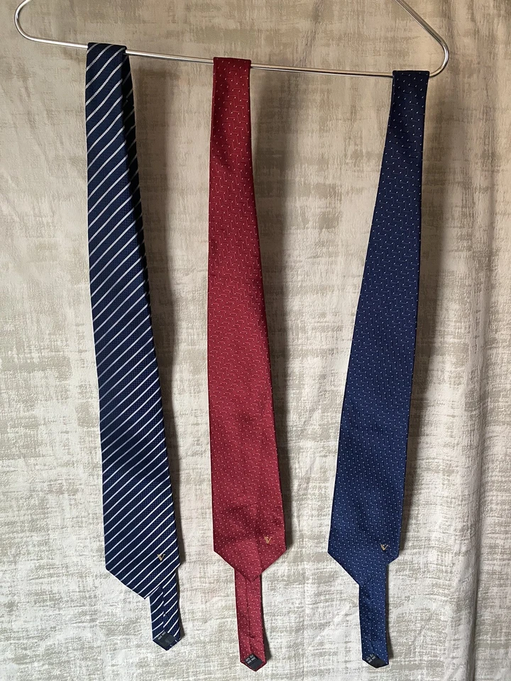 Set of 3 Rodolfo Vittorio handmade ties new - Image 2 of 4