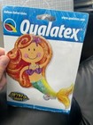 Qualatex 38” Mermaid Shaped Mylar Foil Balloon Party Decorations New!!!