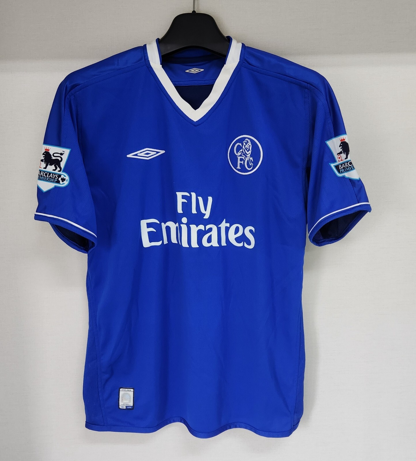 200405 CHELSEA FC Home S/S No.8 LAMPARD EPL 0405 shirt jersey CFC sz M eBay