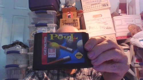SEGA GENESIS CHAMPIONSHIP POOL CIB COMPLETE Contacts Have Been Cleaned & Tested - Picture 5 of 9
