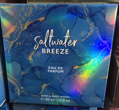 Bath & Body Works  Saltwater Breeze  EDP Perfume 1.7oz new in box