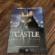 Castle: The Complete Third Season (DVD, 2011, 5-Disc Set) Slipcover