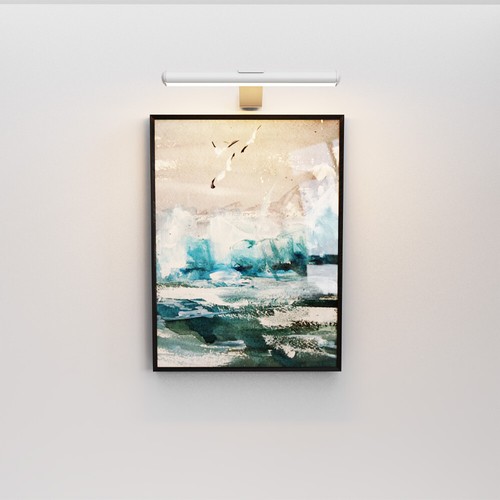 Rechargeable Dimmable with Painting Remote Display Light Wireless Picture Light - Picture 8 of 27